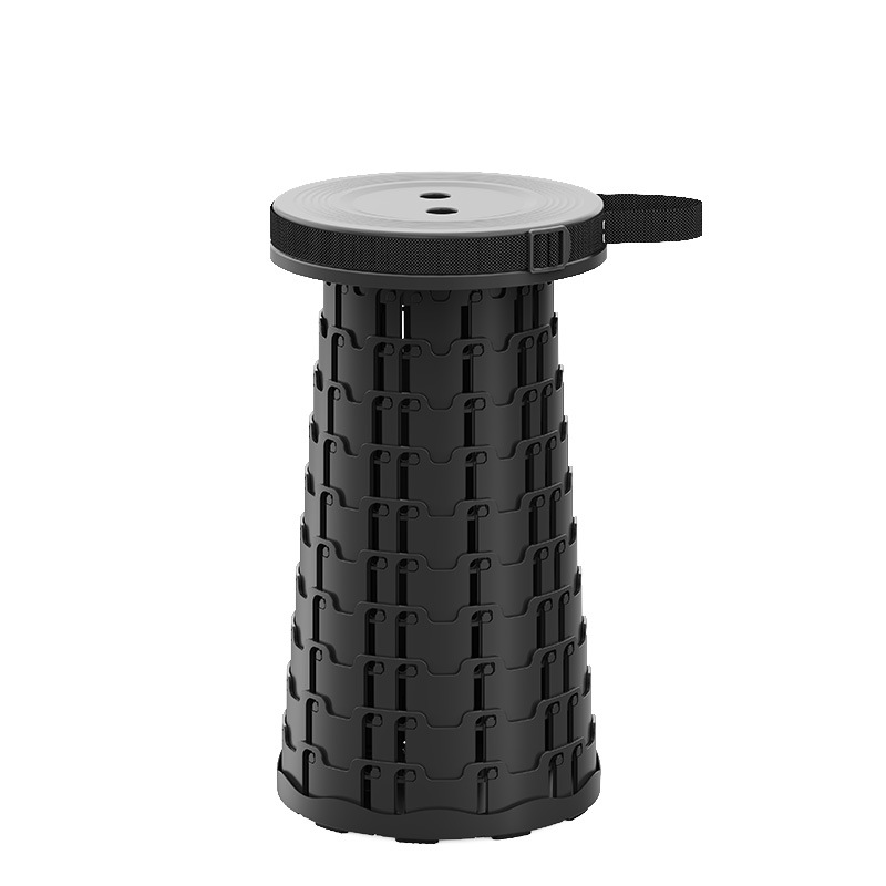 Picture of Traceable Mountain Camping Supplies Outdoor Fishing Chair Queuing Folding Stool Portable Multifunctional Plastic Stretch