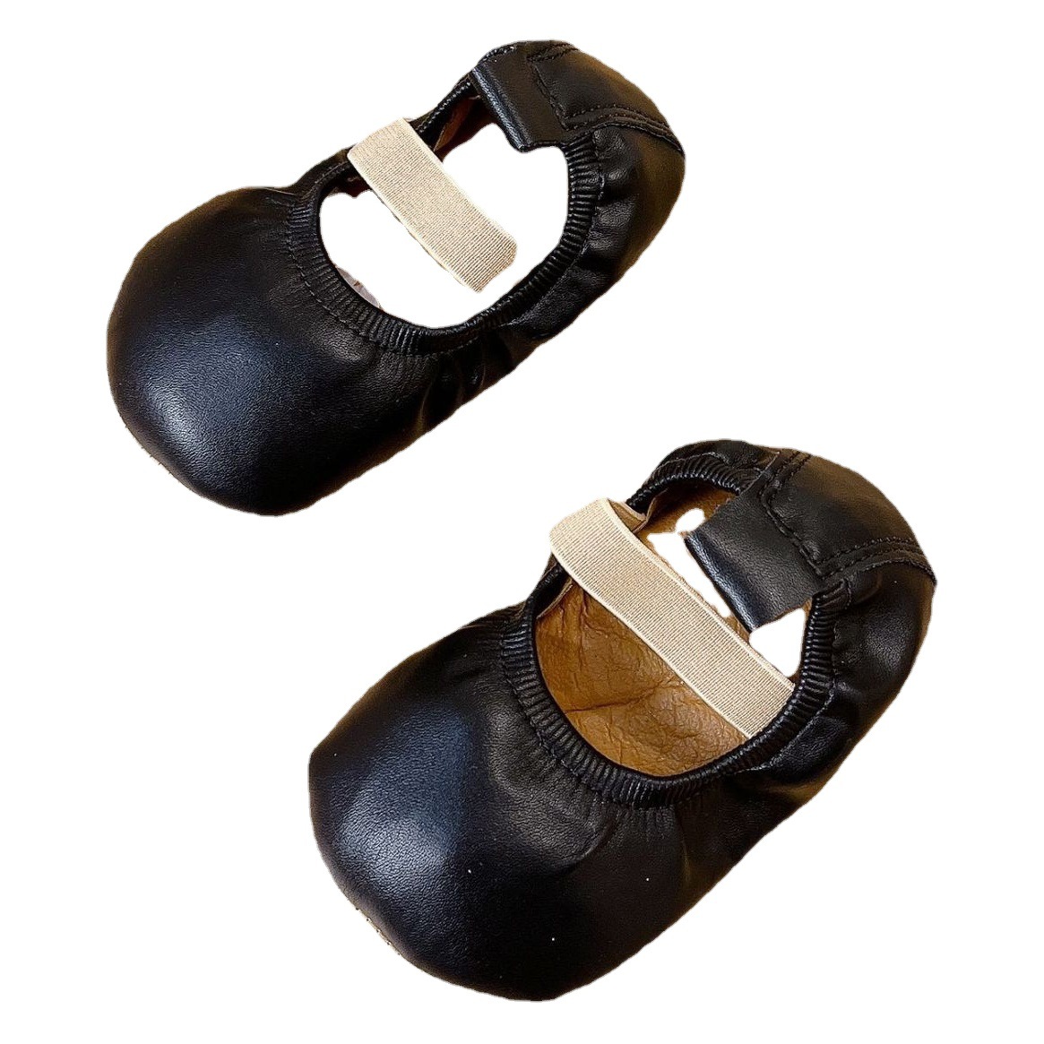 The Manufacturer of the Little Princess Directly Supplies Baby Toddler Shoes Non-Slip New Spring & Fall 0-2 Years Old Girls Small Leather Shoes Baby Soft Soles