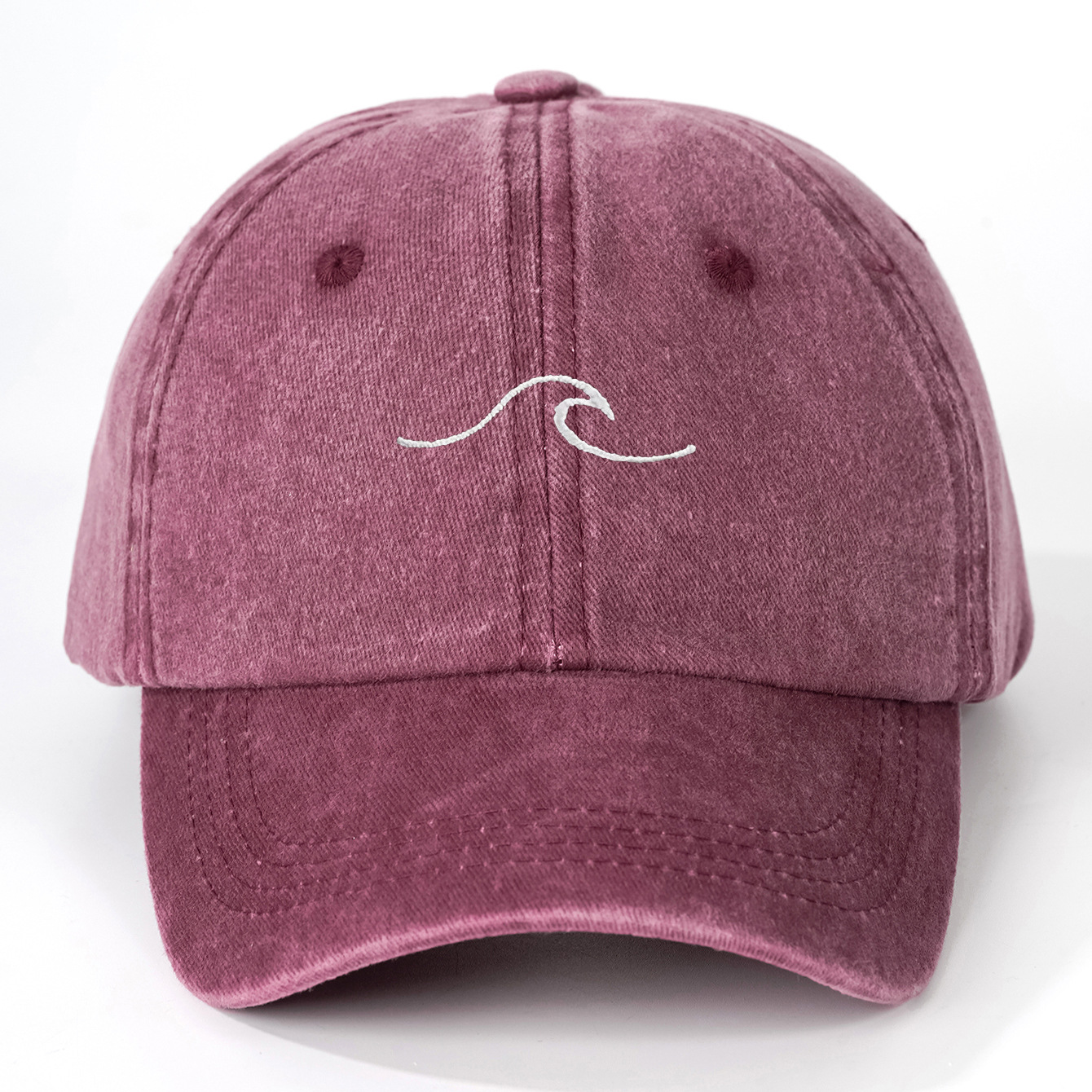 Picture of Spring and Summer Embroidered Corrugated Baseball Cap for Men and Women Outdoor Sunscreen Baseball Cap Hat Suitable for Outdoor Sports Sunshade