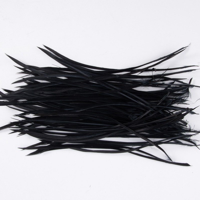Picture of Ready Supply of Goose Single-Sided Tearing Feathers, Wedding Performance DIY Jewelry Accessories, Feathers, Goose Feathers, Tearing Edges