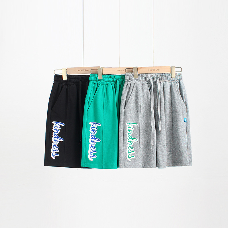 Children's Pants Summer Korean New Children's Sports Shorts Large Children's Stitching Breathable Shorts Boys' Pants