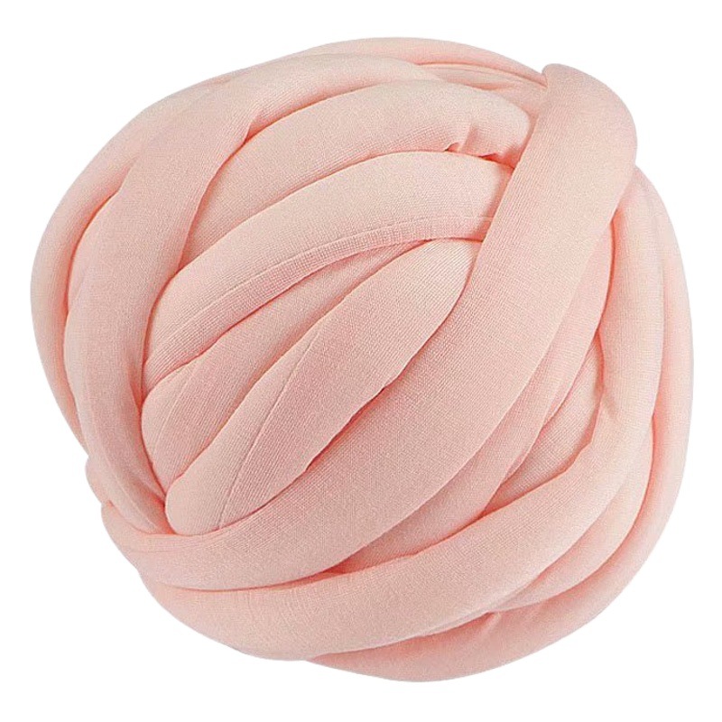 Nordic cross-border gravity hand-woven blanket jar core yarn round cloth strip coarse wool DIY blanket yarn filled cotton yarn