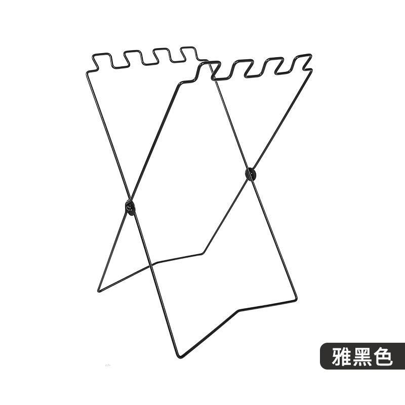 Picture of Outdoor Portable Folding Garbage Rack Garbage Bag Special Rack Household Kitchen Picnic Barbecue Plastic Bag Holder