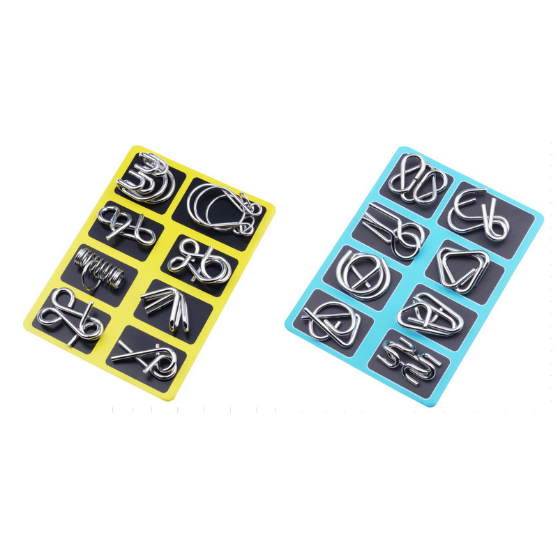 Picture of Net red explosions puzzle nine series burning brain adult children gift unring intelligence toys intelligence buckle suit wholesale