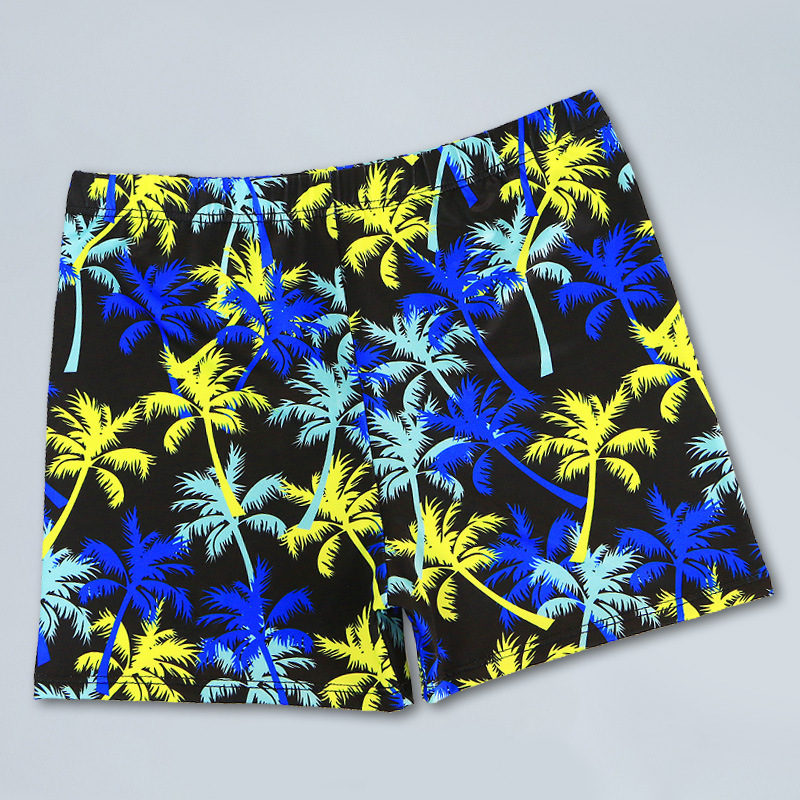 Picture of New boxer swimming trunks men's fashion printing casual quick-drying Hot Spring Holiday Beach swimming pool swimming trunks