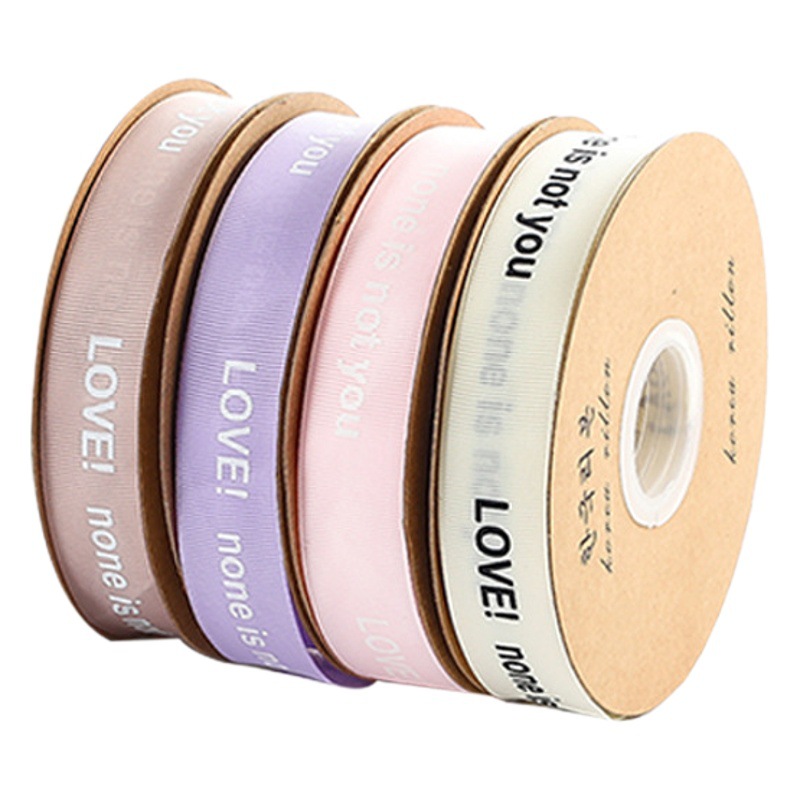 Special Offer Ribbon One-hearted Thread Belt Glitter Belt Phnom Penh Polyester Belt Snow Yarn English Belt Flowers Packaging Floriculture