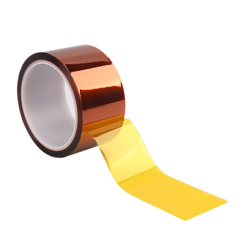 Pi Gold Finger High Temperature Tape Anti-Static Polyimide Double-Sided Tape Brown Mera Heat-Resistant High Temperature Tape
