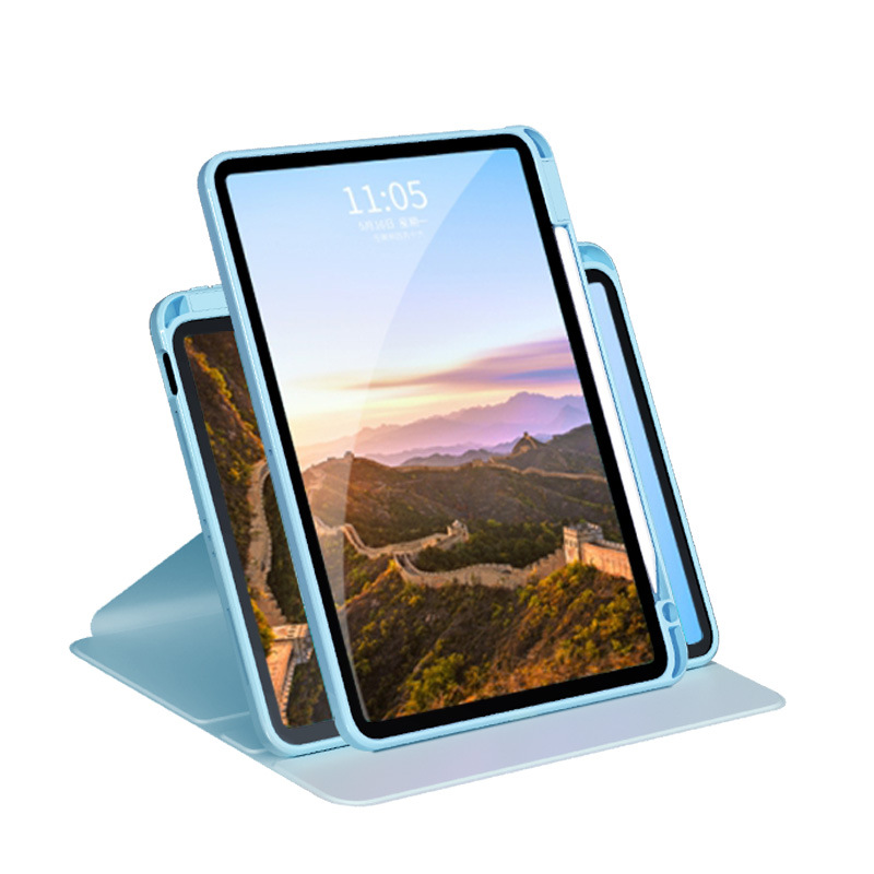 Picture of Suitable for iPad Protective Case 2025 Version Rotating Pro Transparent Air7 Case 6 Anti-Fall 11inch Apple 10.9 Tablet 13