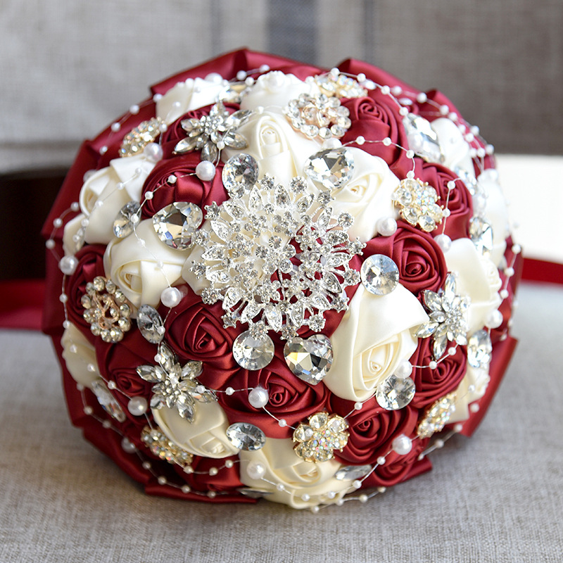 Picture of AliExpress Amazon wishD631 bride holding flowers Korean European and American wedding gifts wedding supplies real price