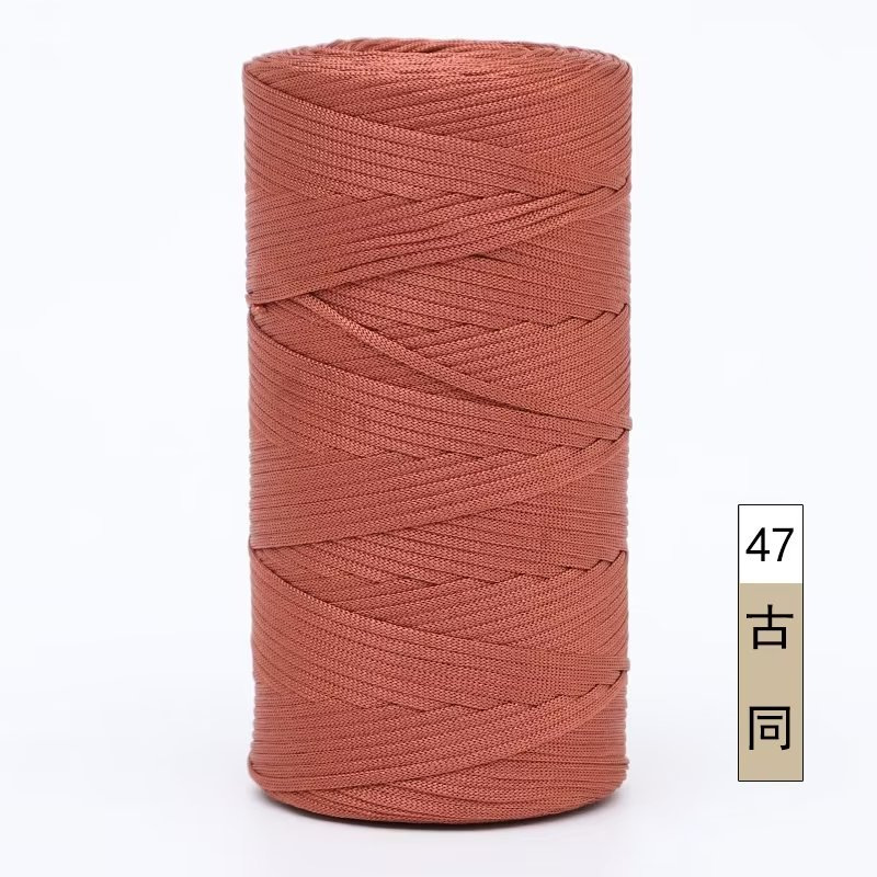 Picture of Spring and Summer peony hand bag crocheted material package ice hemp thread