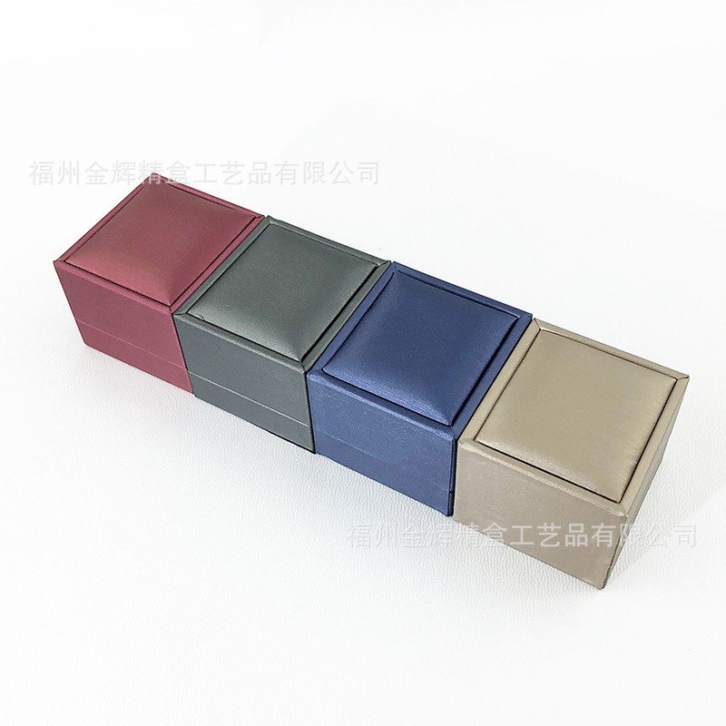 in stock manufacturers wool-planting velvet three-dimensional display commemorative badge medal jewelry packaging badge medal box