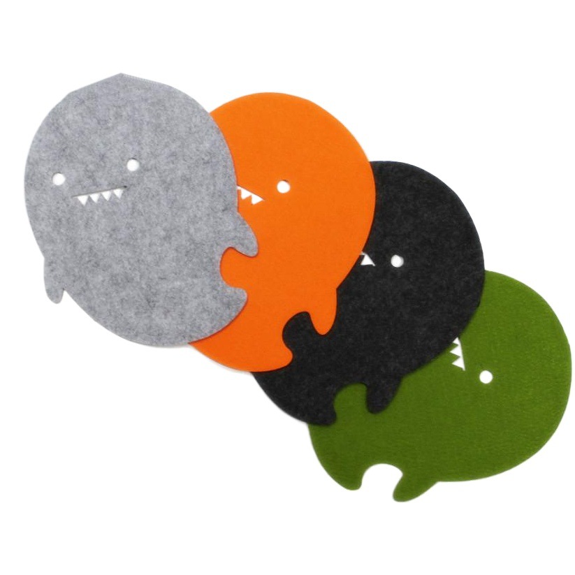 New felt mouse anti-slip pad simple creative mouse pad size multi-color optional manufacturers wholesale