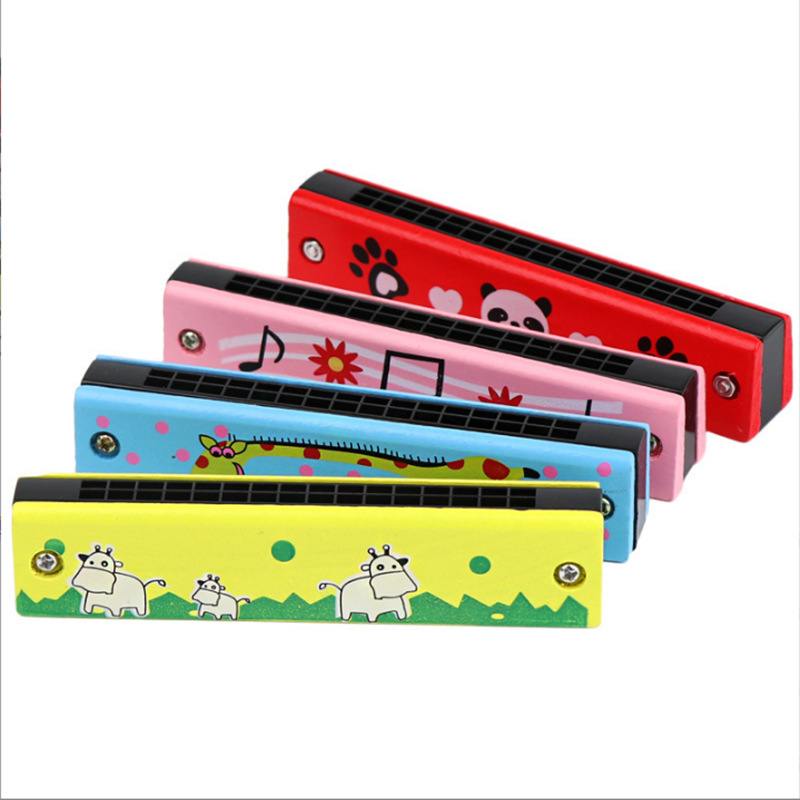 Picture of Factory Direct Sales 24-Hole C Key Harmonica Metal Harmonica Kidsren's Beginner Enlightenment Musical Instrument Educational Early Education Toys