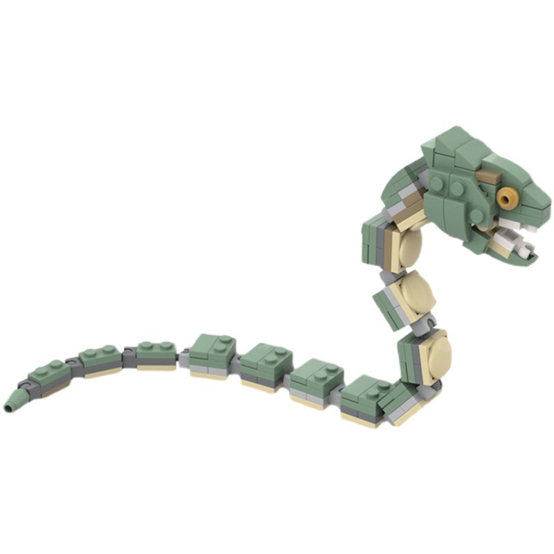 Picture of MOC Compatible Lego Set Model Assembled Building Blocks Toy Harry Potter MOC-56644 Small Basilisk