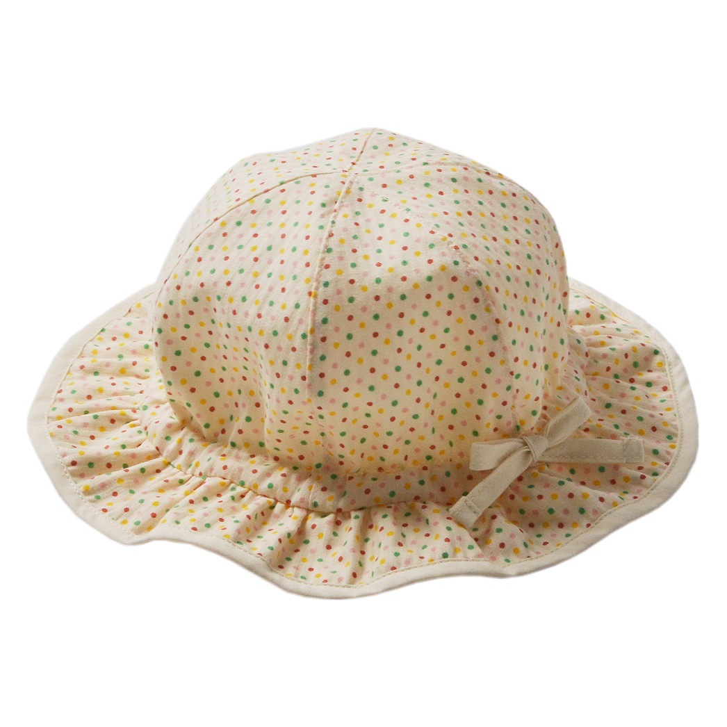 moinmlon Korean Spring and Summer New Girls Cotton Sun Hat Baby Sunscreen Breathable Sun Hat Baby Basin Hat