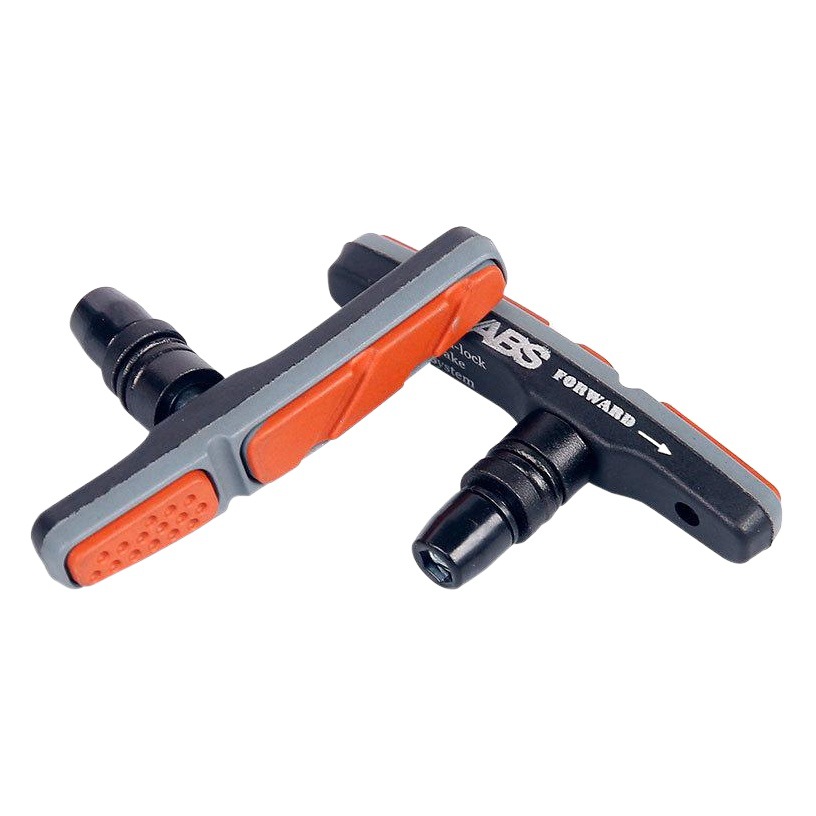 Brake Block Bicycle Abs Anti-Fading Suitable for V Brake Pads Rubber Brake Pads Length 73mm Rubber Pads