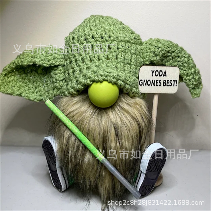 Star Wars Yoda Gnome Star Wars dwarf doll creative handmade gift decoration cross-border new product