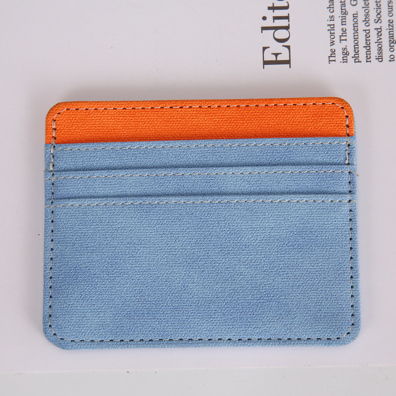 Picture of Cross-Border Carefully Selected Thin Card Holder Men's Small Card Holder Multi-Purpose Student Card Holder Credit Card Holder Bank Portable