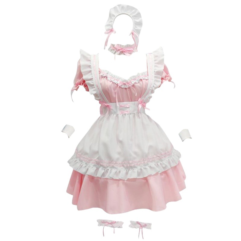 Picture of S-4Xl Large Size Japanese Style Maid Costume Cosplay Maid Costume Anime Cosplay Lolita Lolita Women's Clothing