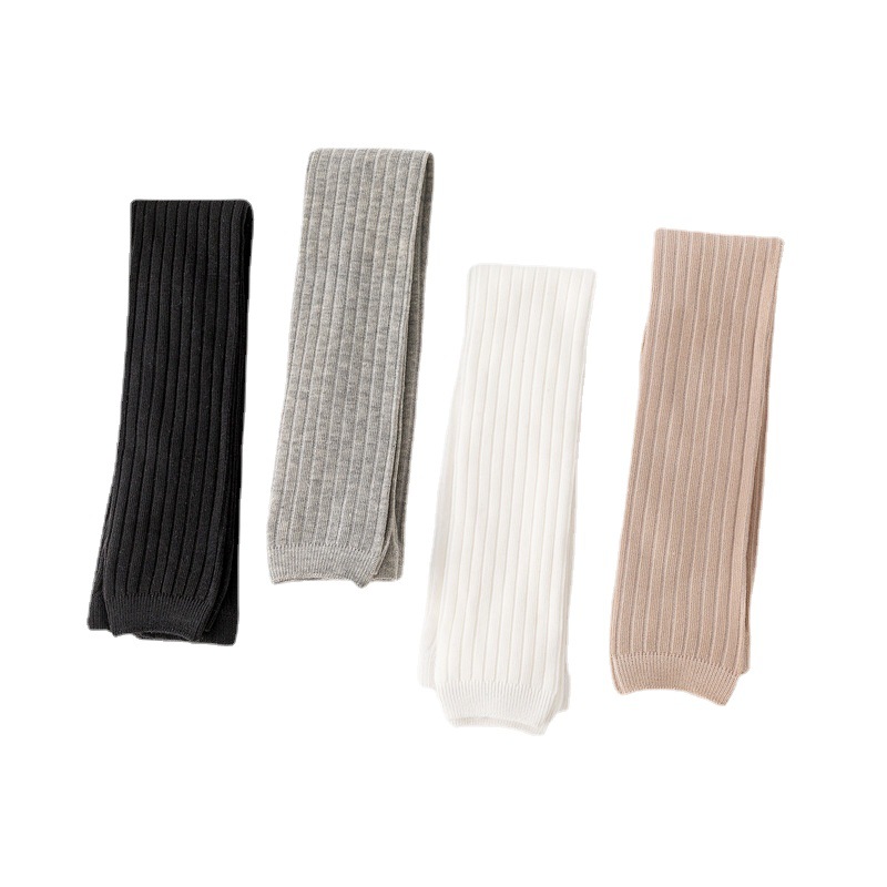 Picture of 23 children's leggings spring and autumn girls' tights Korean plain baby pants combed cotton high waist socks pants wholesale