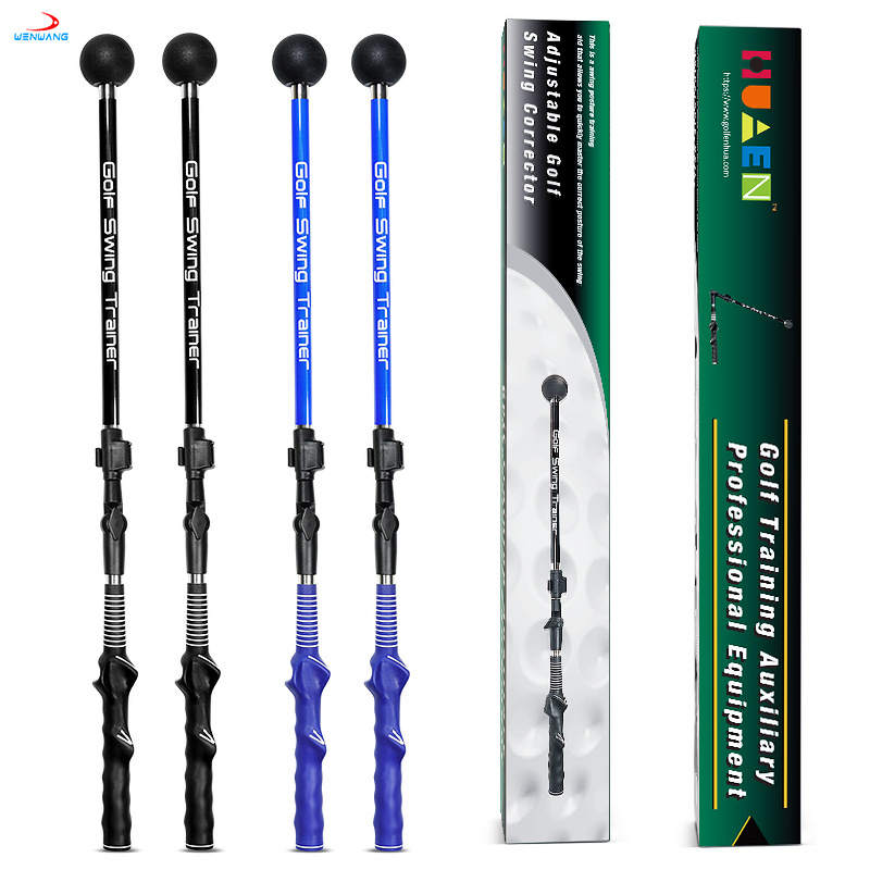 Golf Corrector Folding Action Corrector Telescopic Swing Stick Golf Auxiliary Source Factory Outlet