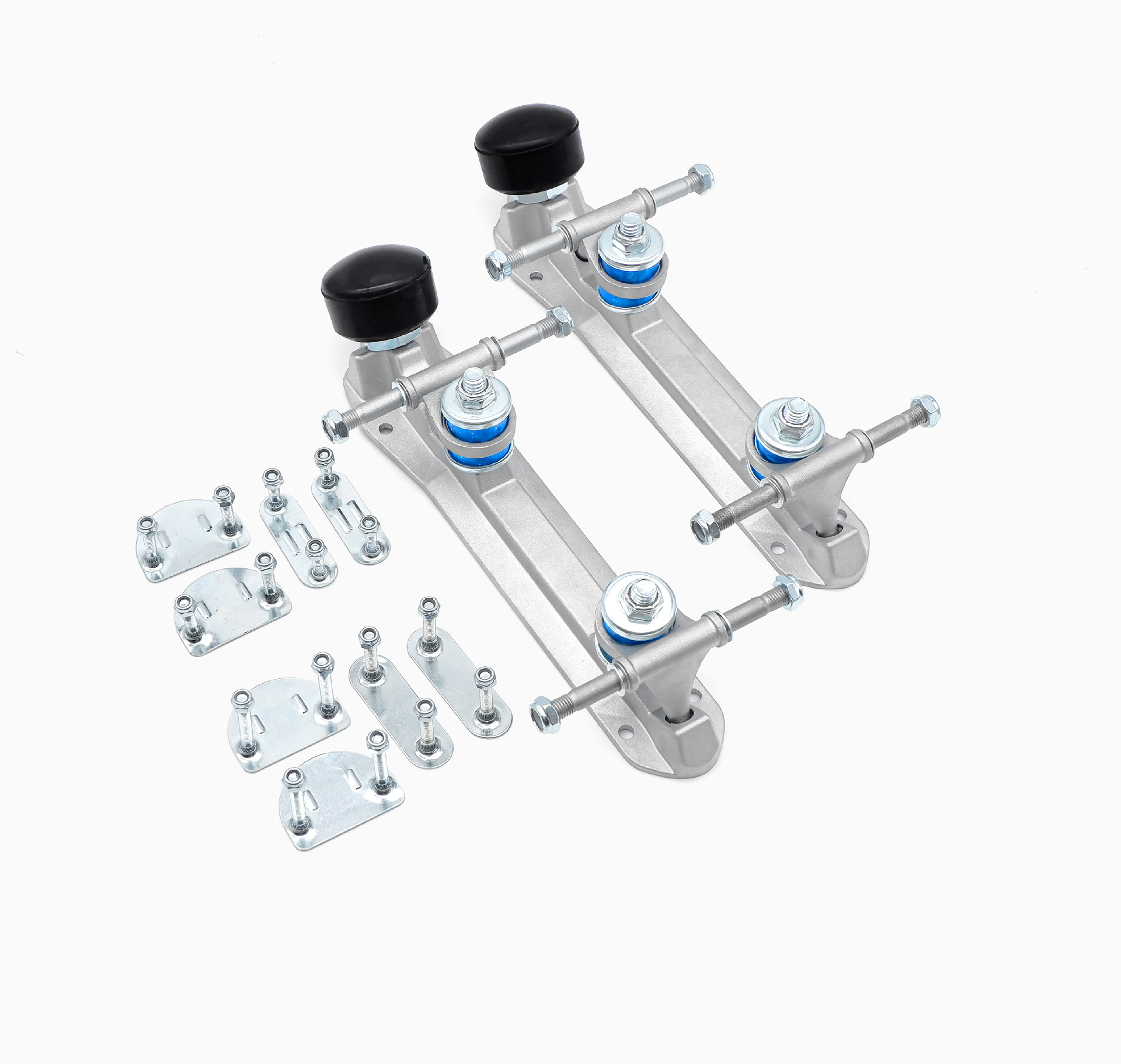 Picture of Double-row roller skates four-wheel skates aluminum alloy base roller skate accessories rollerskatingbracket