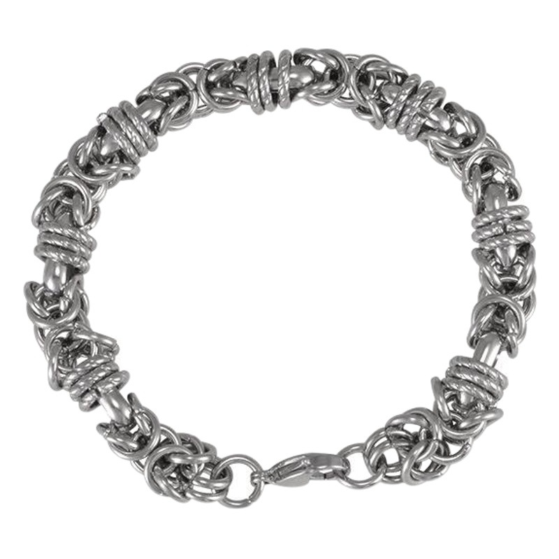 Aggressive Boys Internet Celebrity Titanium Steel Bracelet Korean Style Trendy Student Personality Simple Trendy Brand Hip Hip Hip hiphop Teenagers