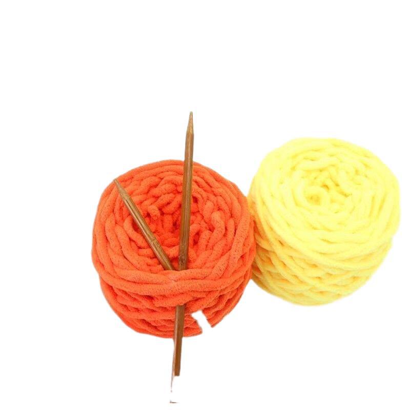 Picture of Ice Strip Thread Single Strand Thick Stick Needle Thread Knitting Blanket Slipper Thread Scarf Hat Scarf Thread Manufacturer Wholesale Worsted