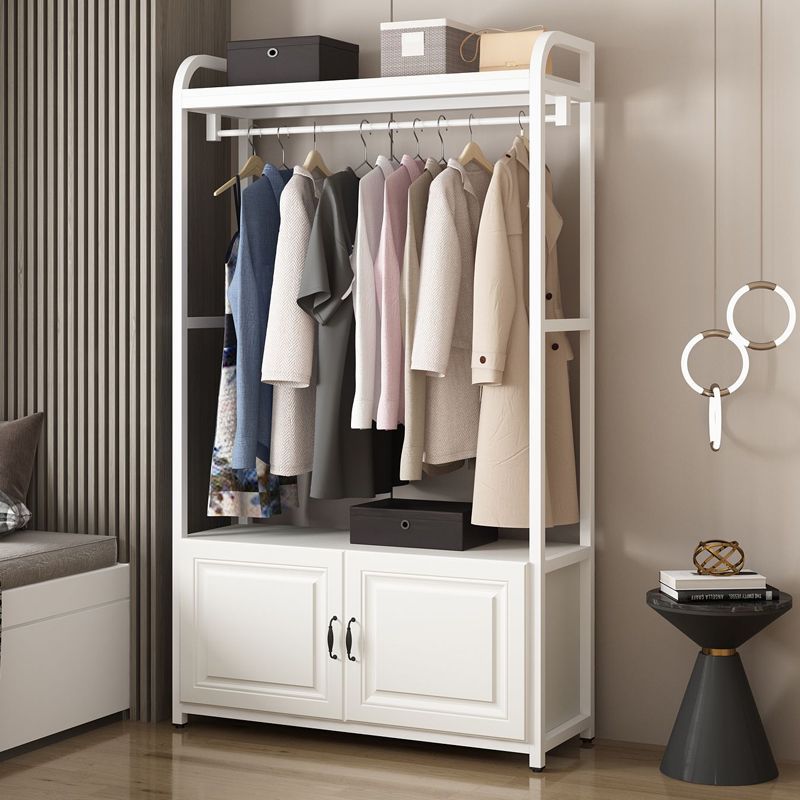 Coat rack, bedroom floor-to-ceiling room, simple hanger in one, multi-functional home storage, rental house vertical hanger