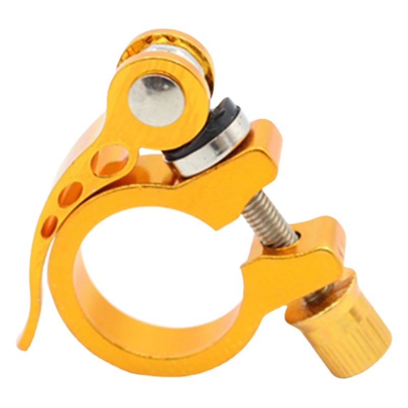 Mountain bike seat tube clamp quick release seat tube clamp dead speed seat lock buckle clamp seat tube tensioner model complete