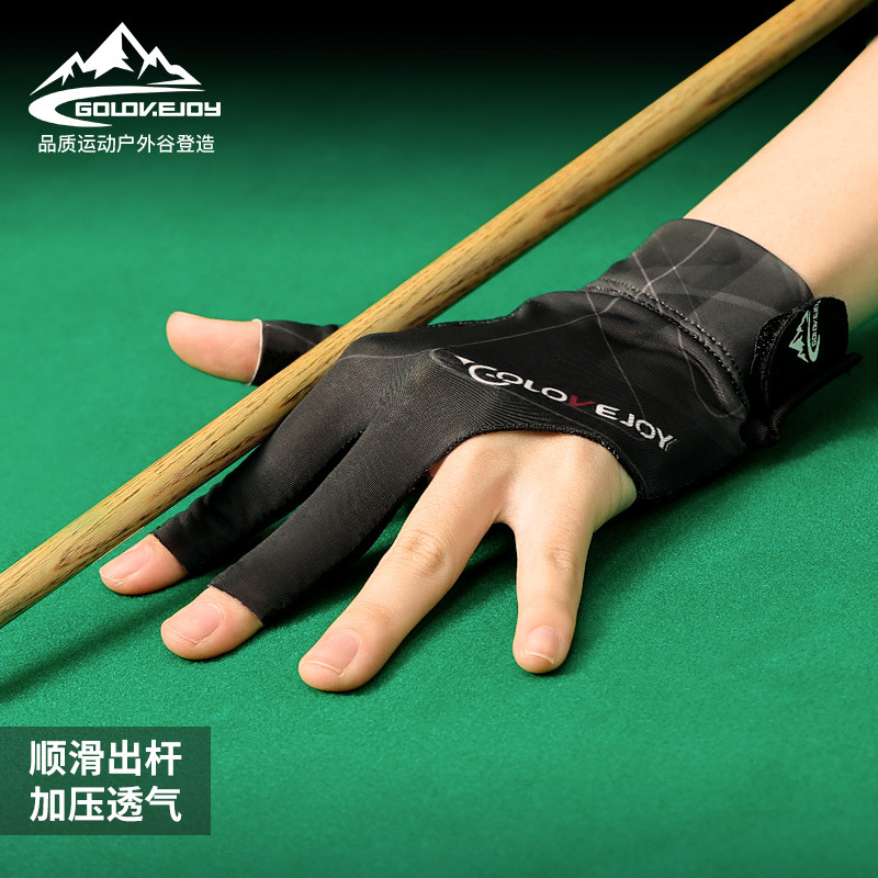 Picture of Billiards Gloves Lightweight Breathable Sweat-wicking Three-finger Gloves Snooker Billiard Non-slip Gloves Single Pack XG67