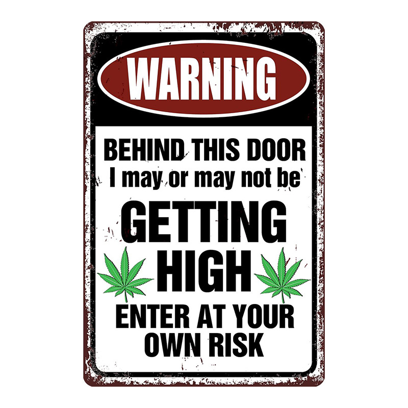 Picture of Cross-Border Hot-Selling Retro Warning Signs No Smoking American Iron Paintings Art Home Posters Decorative Paintings