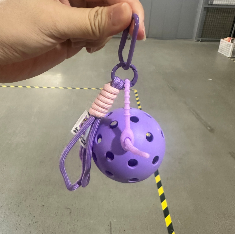 Picture of In-Stock Pickleball Pendants, Pickleball Merchandise, Novel Pickleball Pendants, Mini Pickleball Pendants, Pickleball Pendant Gifts