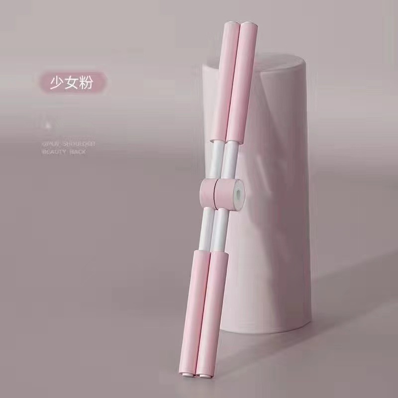 Picture of Manufacturer Wholesale Yoga Stick Body Opening Back Artifact Standing Posture Hunchback Correction Cross Children's Beauty Shoulder and Back Trainer