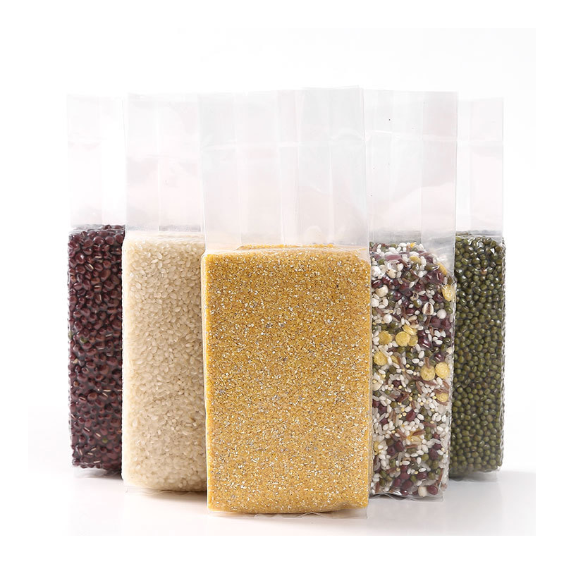 Picture of Rice Brick Bag Wholesale Millet Rice Packaging Bag Grain Compression Bag Rice Brick Special Vacuum Bag Wholesale