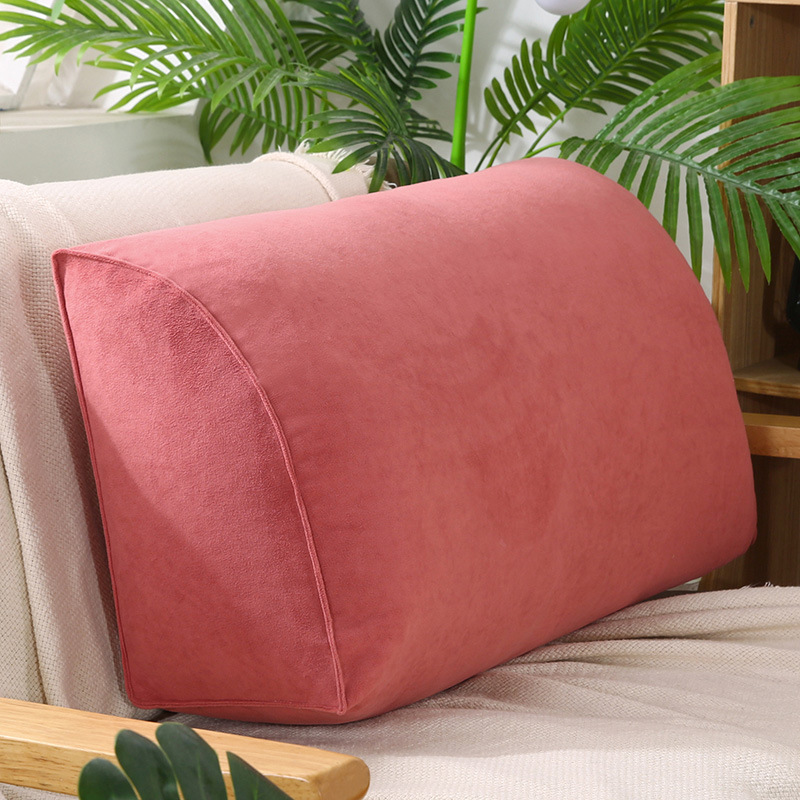 Picture of Living Room Single Double Triple Combo Imperial Concubine Sofa Cushion Hard Sponge Large Backrest Triangular Cushion Removable and Washable