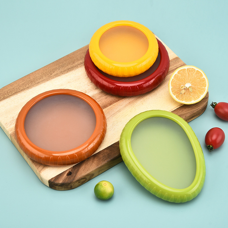 Fruit Preservation Box Silicone Film Sealed Mini Fridge Storage Vegetable Aocado Amazon New