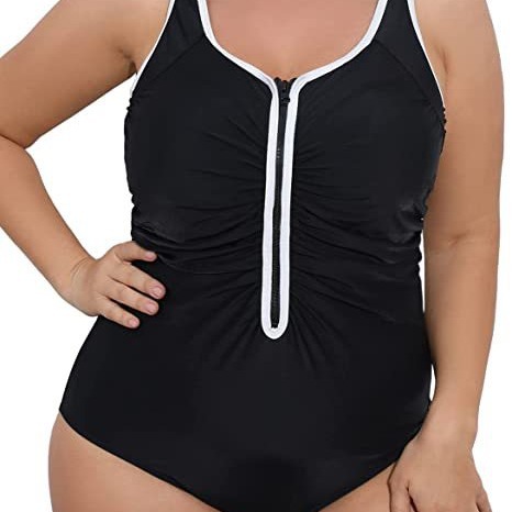 Cross-border exclusive for AliExpress Amazon European and American seaside holiday fashion one-piece bikini women's three-point swimsuit