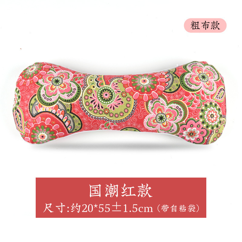 Picture of Cervical Triangle Pillow Adult Neck Pillow Wheat Shell Pillow Office Lunch Break Sleeping Pillow Sleeping Cervical Pillow