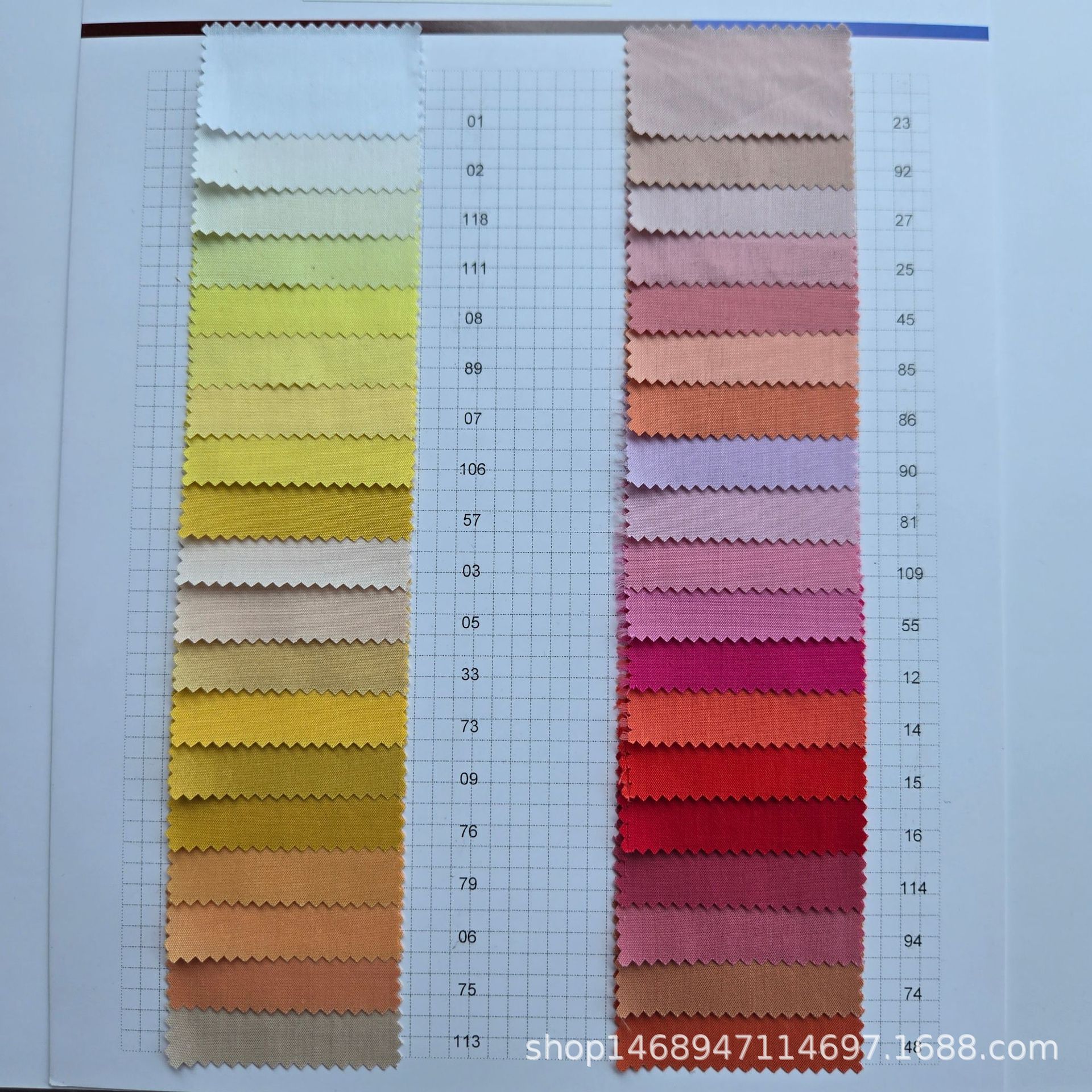 Ready Supply of 50-Count Brocade Cotton Stretch Poplin Spring and Summer Plain Shirt Dress Casual Clothing Fabric