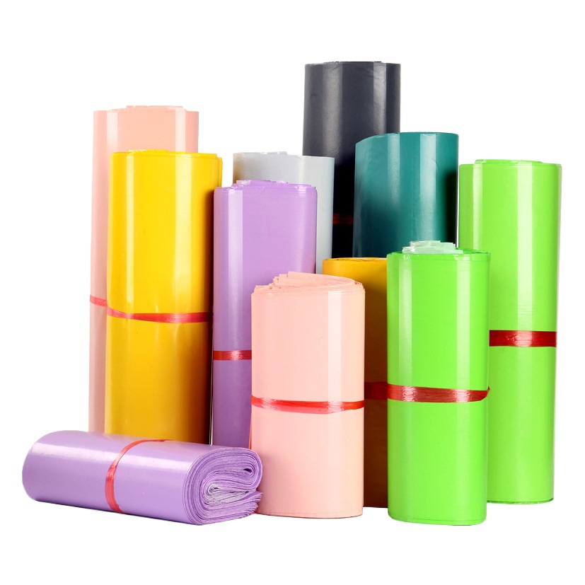 Luxing New Material Colorful Courier Bags, Thickened Large E-Commerce Packaging Plastic Courier Bags, Thickened and Waterproof