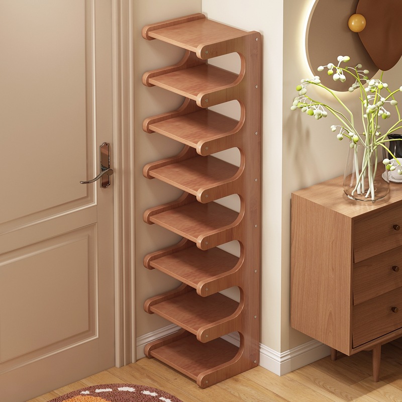Shoe Rack for Small Narrow Doorway, Household Indoor Multi-Layer Simple Shelf Storage Shoe Cabinet for Rental House Dormitory