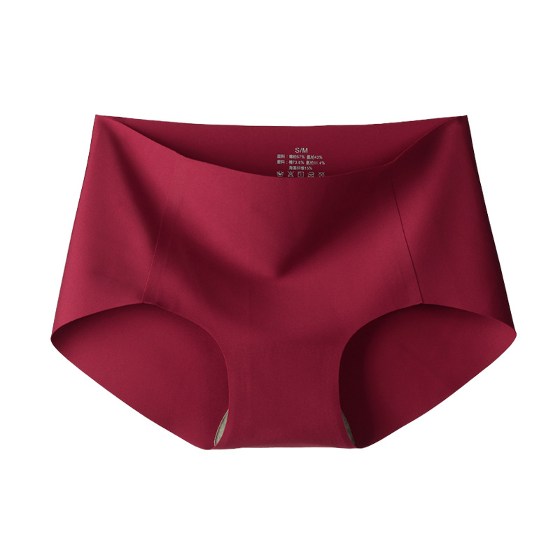 Picture of [32 Colors] 7A Antibacterial Japanese Ice Silk Mid-waist Traceless Panties Women's Thin Women's Modal Girls' Panties