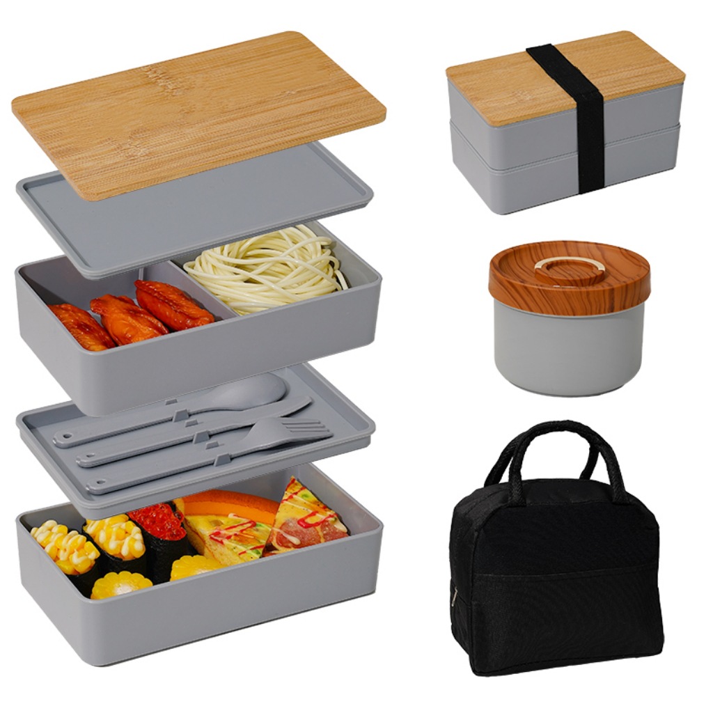 Picture of Amazon Lunch Box Large Capacity Microwave Heating Lunch Box Student Lunch Box Office worker Lunch Box Lunch Box