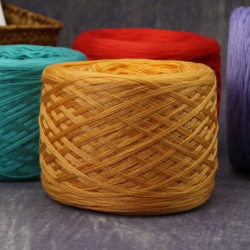 Baby Yarn Silk Mercerized Wool Scarf Yarn Hand-Knitted Stick Needlework Milk Cotton Crochet Yarn Pure Cotton Yarn
