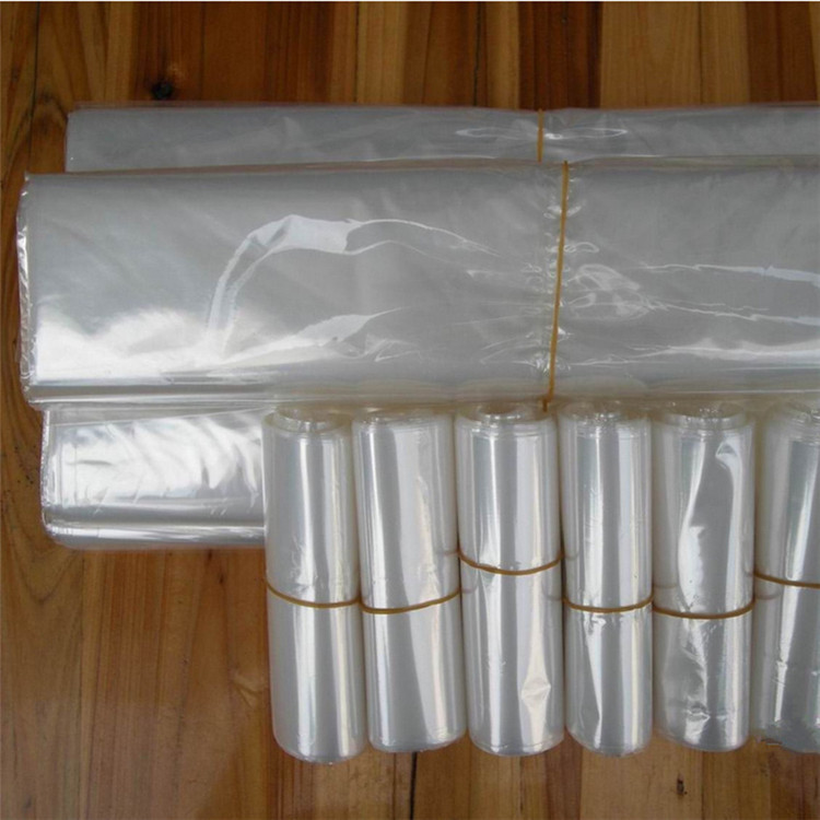 Shenzhen plastic plastic bag 14*25 POF environmental protection Heat Shrinkable bag pof high transparent shrink heat sealed bag