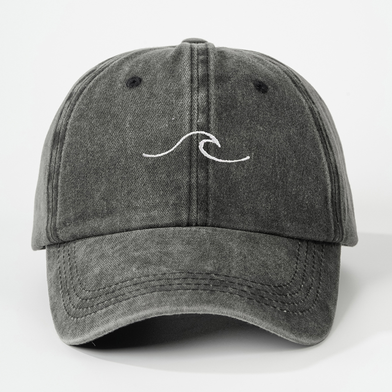 Picture of Spring and Summer Embroidered Corrugated Baseball Cap for Men and Women Outdoor Sunscreen Baseball Cap Hat Suitable for Outdoor Sports Sunshade