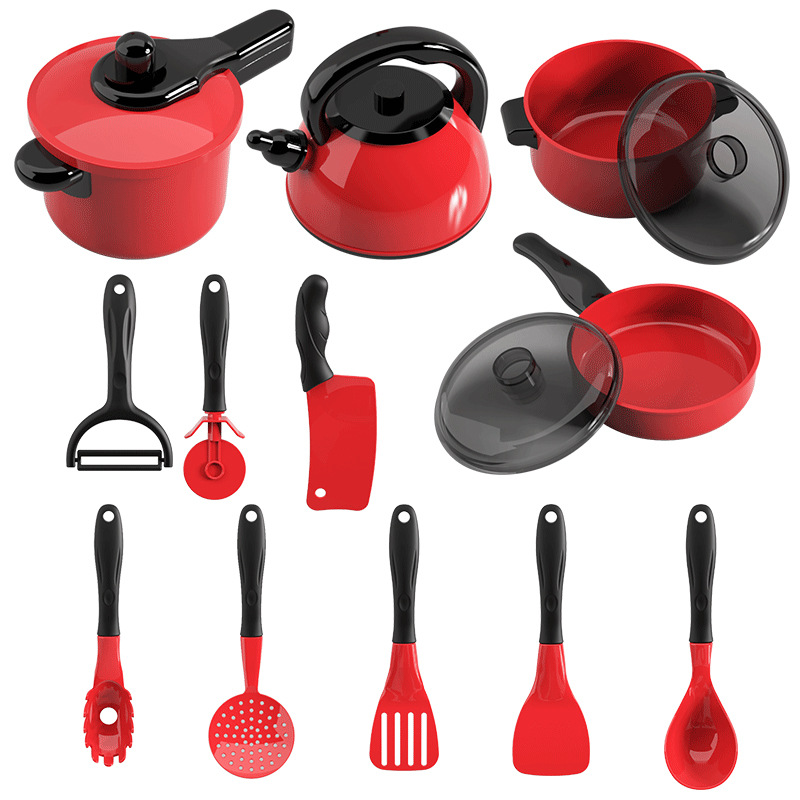 Picture of Children play house simulation kitchen cutting toys girls cooking boys and girls baby cutting fruit cooking set