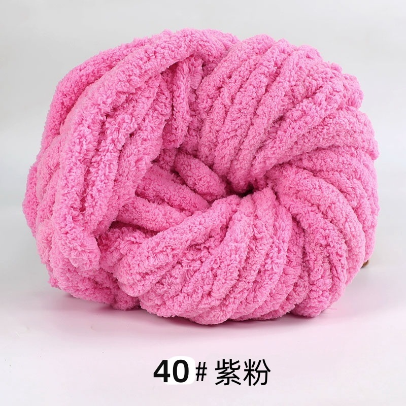 Picture of Extra Thick Ice Stick Cat Tail Thread Wholesale Sausage Wool Handmade DIY Cushion Blanket Cat Nest Big Tree Sweater Decoration