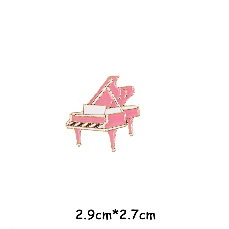 Picture of European and American New Hot-Selling Music Series Alloy Brooch Creative Note Shape Piano Guitar Clothing Accessories Brooch